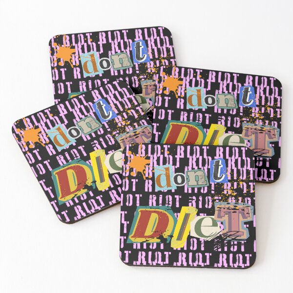 Item preview, Riot don't diet designed and sold by InkRiot Studios.