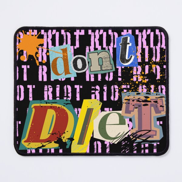 Item preview, Riot don't diet designed and sold by InkRiot Studios.