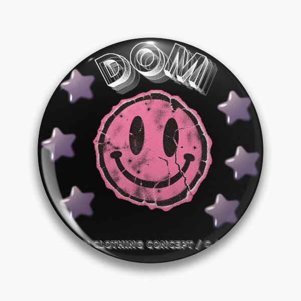 Item preview, Title: Retro Pink Smiley Streetwear – Urban Y2K Grunge Design designed and sold by Dombrand1.