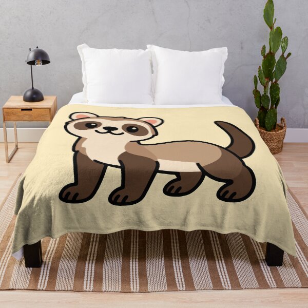 Item preview, Cute Cartoon Ferret designed and sold by WildlifeDoodle.
