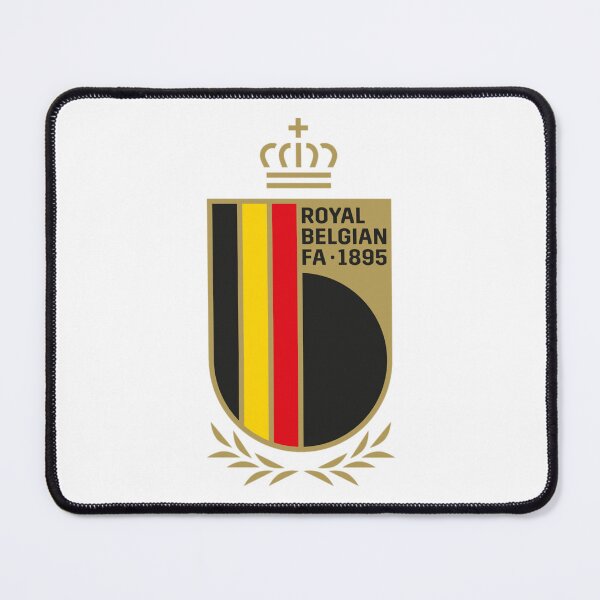 Item preview, Belgium National Football Team Crest – Royal Belgian FA Gold and Black Design designed and sold by RAVisuals.