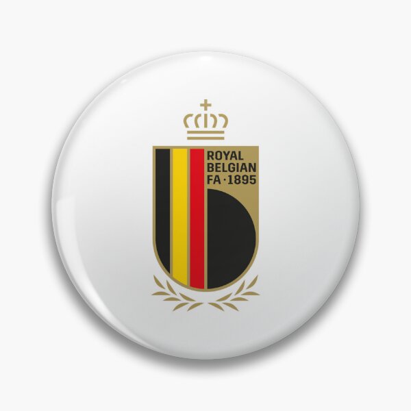 Item preview, Belgium National Football Team Crest – Royal Belgian FA Gold and Black Design designed and sold by RAVisuals.