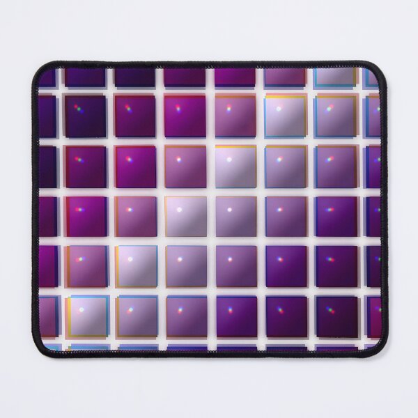 Item preview, Purple Neon Grid Abstract Geometric Pattern designed and sold by Vivid Illusions.