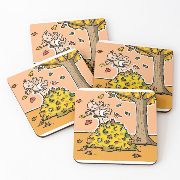 Item preview, Baby Playing in Autumn Leaves designed and sold by Adrian11Blake.