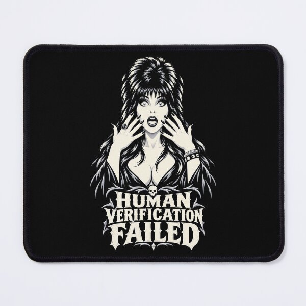 Item preview, Human Verification Failed — Too Goth to Pass CAPTCHA designed and sold by Sanctum Icons.