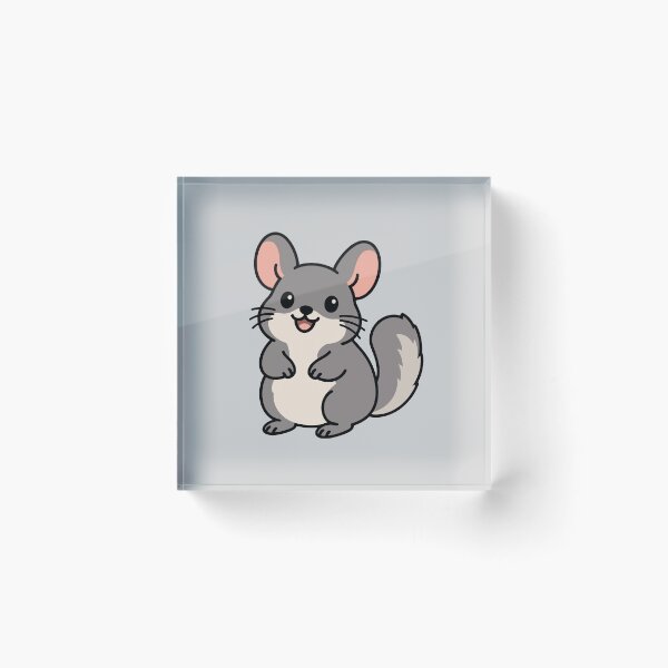Item preview, Cute Cartoon Chinchilla designed and sold by WildlifeDoodle.