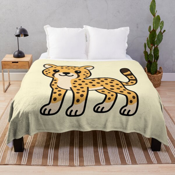 Item preview, Cute Cartoon Cheetah designed and sold by WildlifeDoodle.