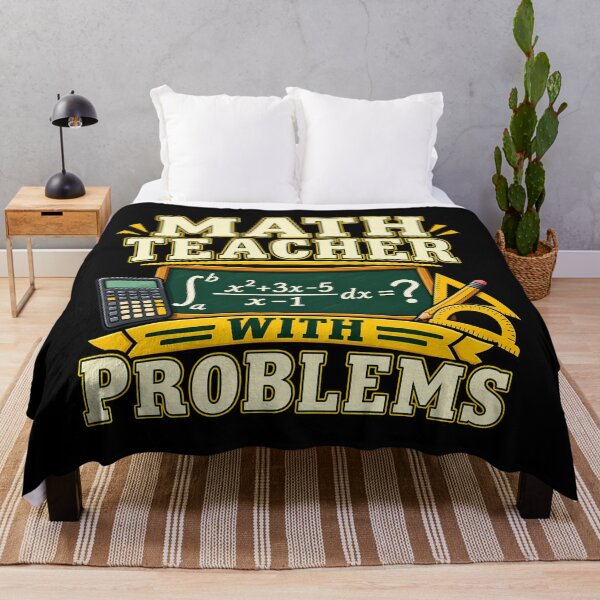 Item preview, Math Teacher With Problems Funny Calculus Chalkboard Educator Humor designed and sold by Photo-Sphere101.