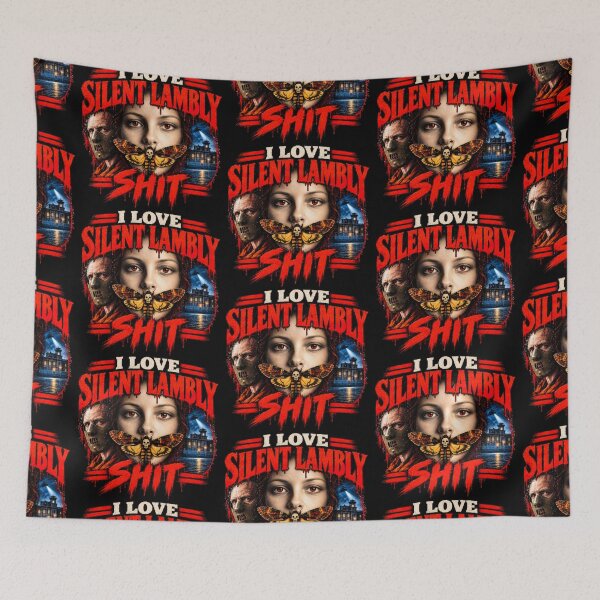 Item preview,  I Love Silence Of The Lambs Shit designed and sold by FunnyBums.