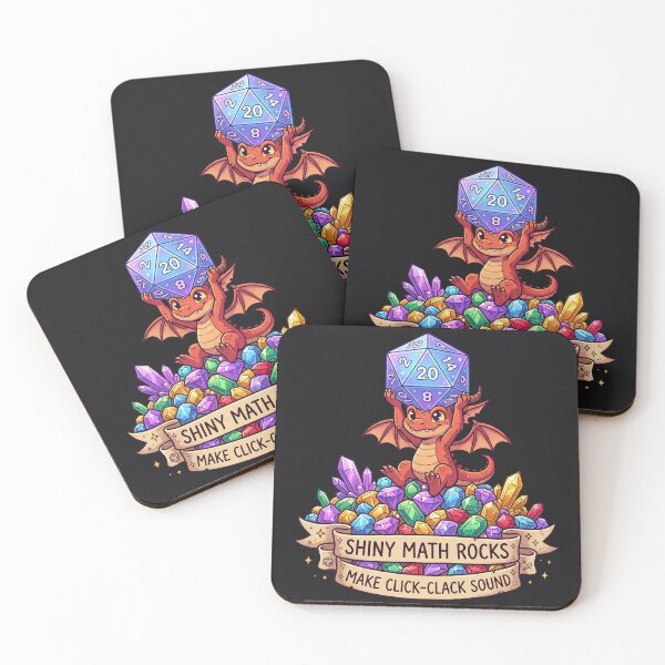 Item preview, Dice Goblin – Shiny Math Rocks D20 Hoard designed and sold by WUSCHELWORKS.