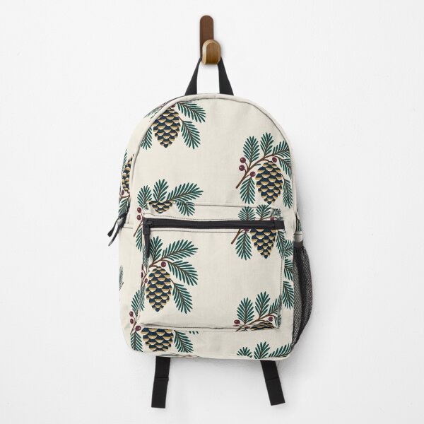 Item preview, Pinecone and Evergreen Branches, Nordic Folk Art designed and sold by H. Doucette Studio.