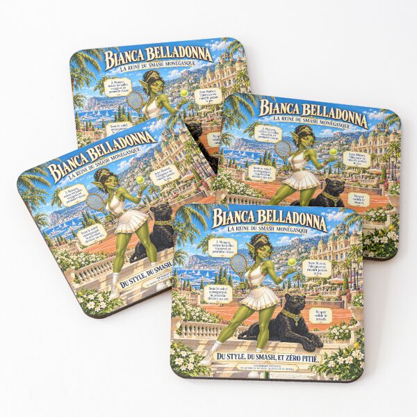 Item preview, Bianca Belladonna – The queen of the Monegasque smash designed and sold by sirmarleyart.