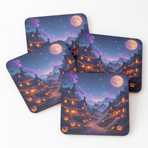 Item preview, Halloween village night designed and sold by AWADHESH  CHAURASIA.