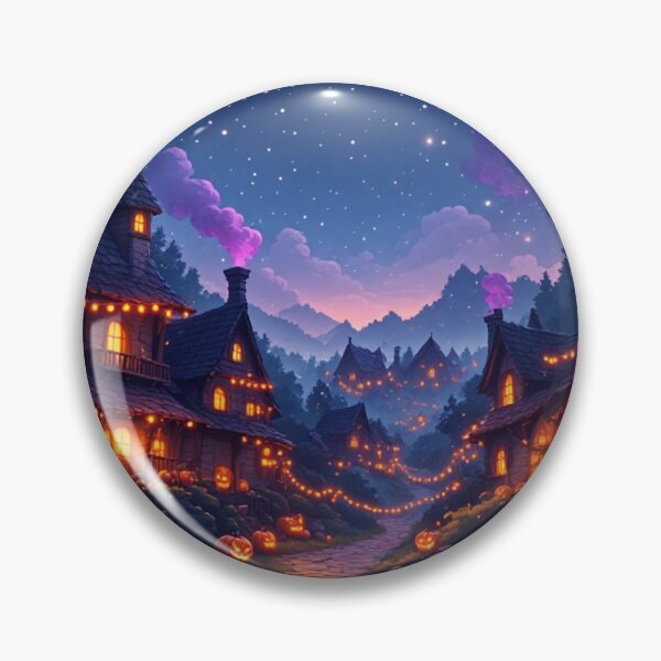 Item preview, Halloween village night designed and sold by AWADHESH  CHAURASIA.