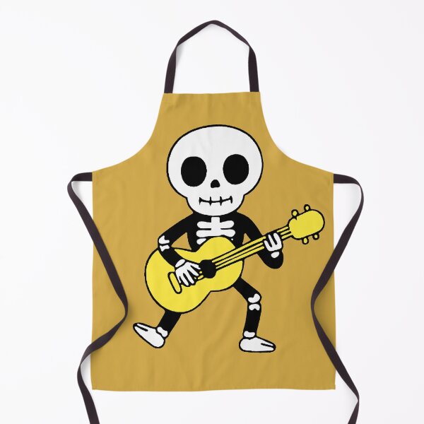 Item preview, Skeleton Playing Guitar - Funny Guitarist Skeleton Day of the Dead designed and sold by AstronautMerch.