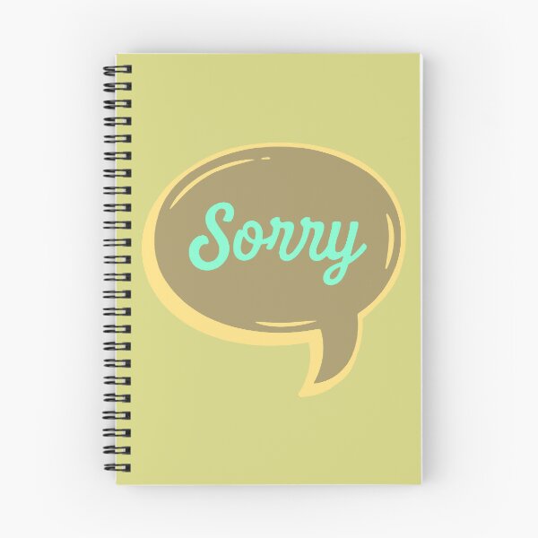 Item preview, Sorry Bubble Comic - Sorry Retro Speech Bubble designed and sold by AstronautMerch.