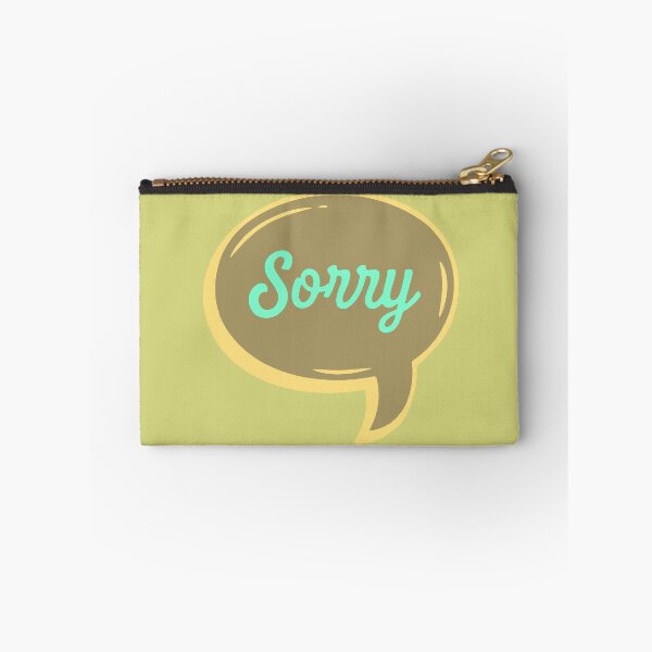 Item preview, Sorry Bubble Comic - Sorry Retro Speech Bubble designed and sold by AstronautMerch.