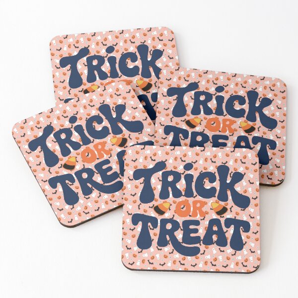 Item preview, Groovy Trick Or Treat Halloween Candy Corn Spooky Pattern designed and sold by mx3star.