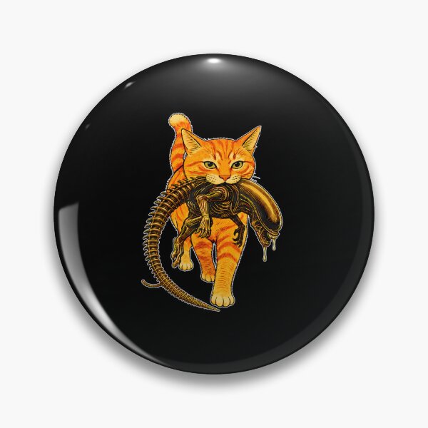 Item preview, Cat Carrying Alien Halloween designed and sold by RealestInternet.