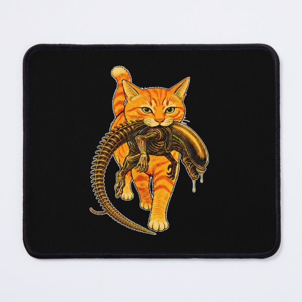Item preview, Cat Carrying Alien Halloween designed and sold by RealestInternet.