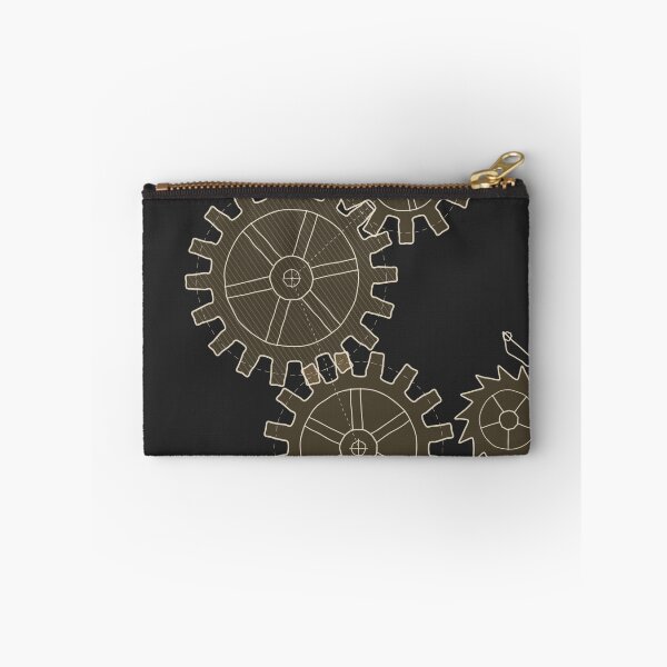 Item preview, Vintage Gears Mechanism - Light Ink Engineer Sketch designed and sold by Decorta.