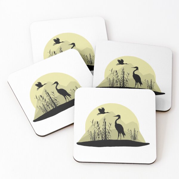 Item preview, Animal Silhouette : Cranes designed and sold by Aaron Alviano.