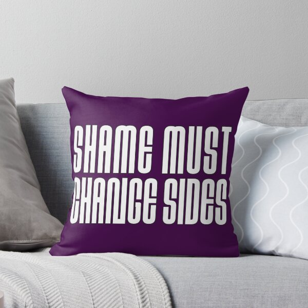 Item preview, Shame must change sides - white typography designed and sold by kobyakov.