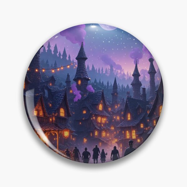 Item preview, Spooky Zombie Halloween Village  designed and sold by AWADHESH  CHAURASIA.
