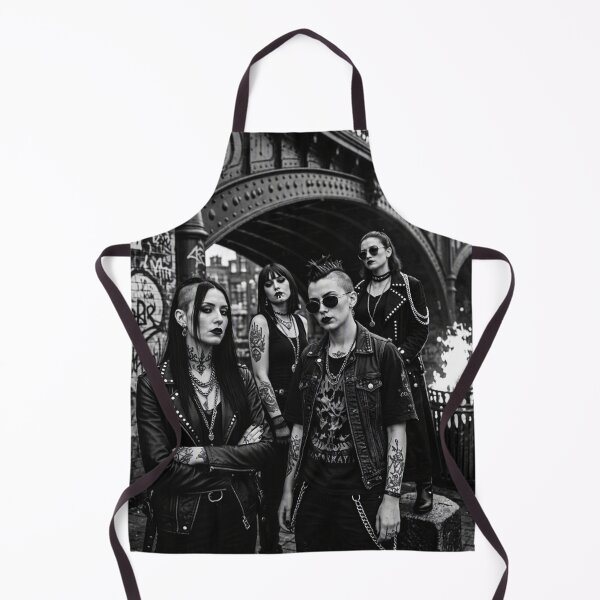 Item preview, Dark Goth Vampire Punk Rock Girls designed and sold by TheDarkWardrobe.