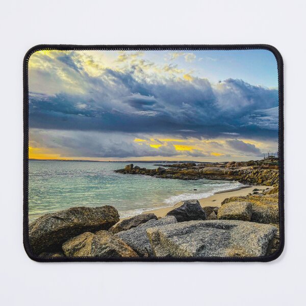 Item preview, Golden Breakers, Churning Skies and dark blue clouds designed and sold by Coastal Wearable Art & Home Decor.