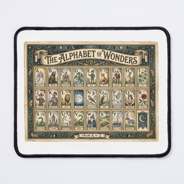 Item preview, The Alphabet of wonders per order designed and sold by VellumandWick.
