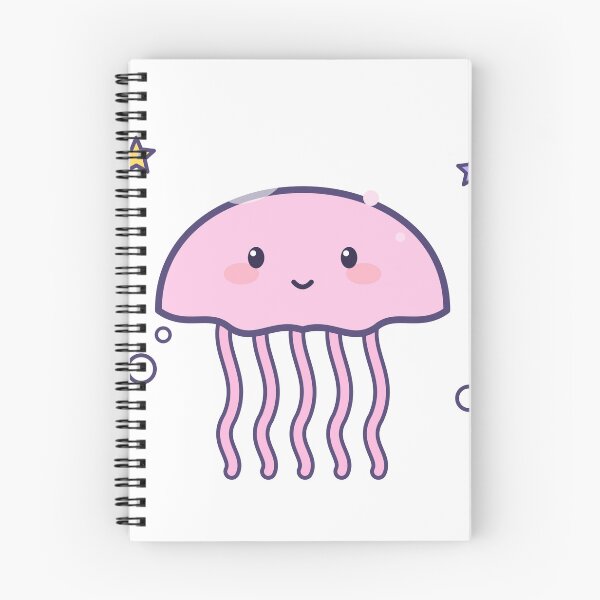 Item preview, Kawaii Jellyfish Cute Pink Ocean Animal Sticker designed and sold by Coco Zone .