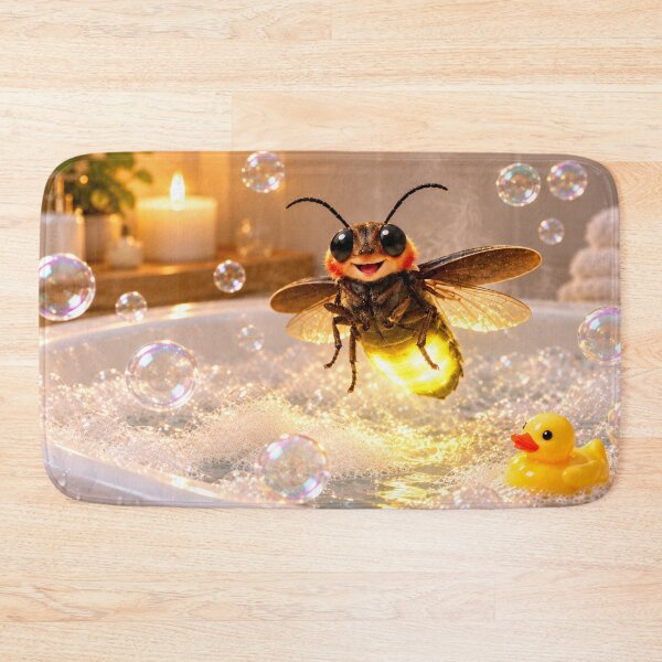 Item preview, Firefly Glowing Bubble Bath designed and sold by Sillytoe.