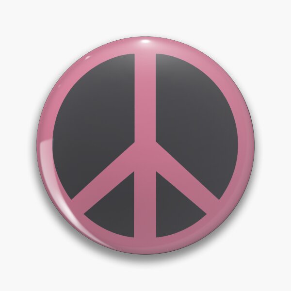 Item preview, Retro Pink Peace Symbol designed and sold by Grove of Things.
