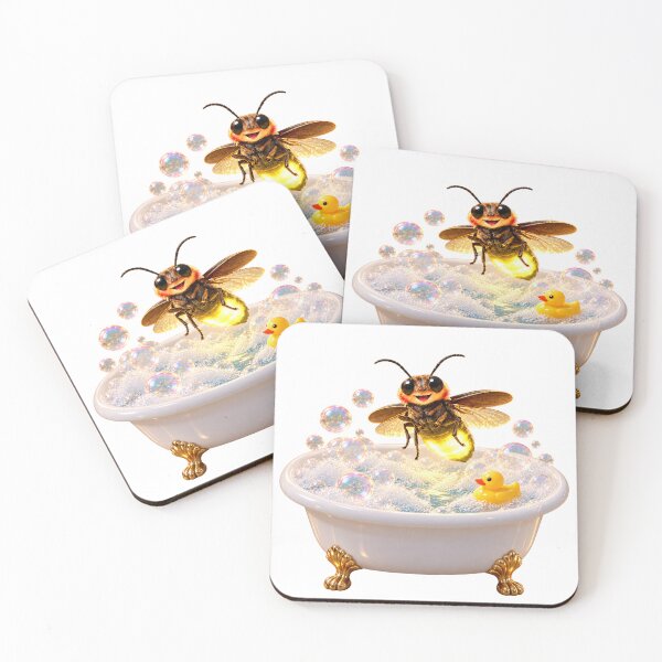 Item preview, Firefly Playful Bathtub Splash designed and sold by Sillytoe.