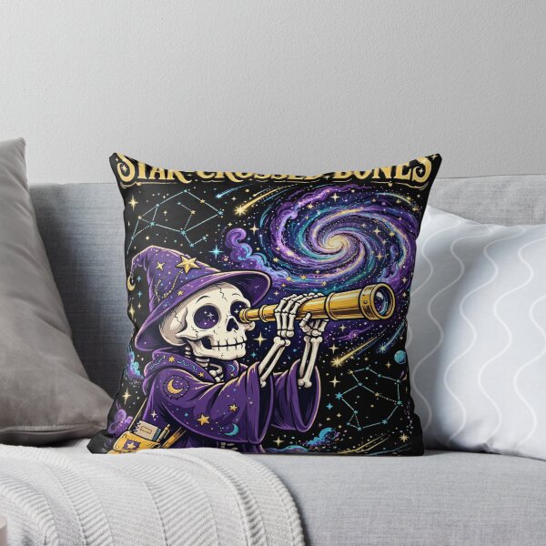Item preview, Star Crossed Bones Funny Astronomer Skeleton designed and sold by MojoHill.