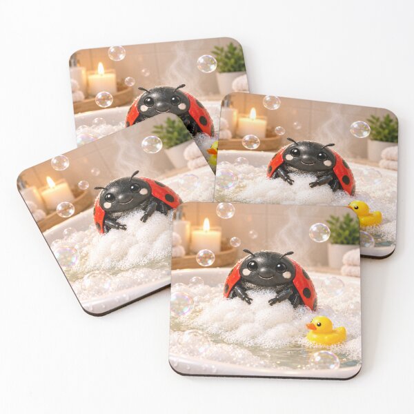 Item preview, Ladybird Cozy Bubble Bath designed and sold by Sillytoe.