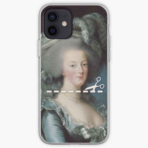 Cut Here - Marie Antoinette iPhone Soft Case