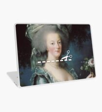 Cut Here - Marie Antoinette Laptop Skin