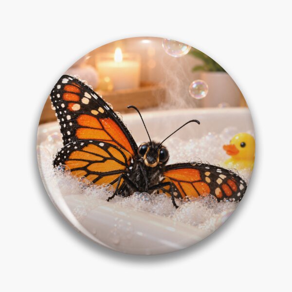 Item preview, Monarch Butterfly Bubble Bath Bliss designed and sold by Sillytoe.