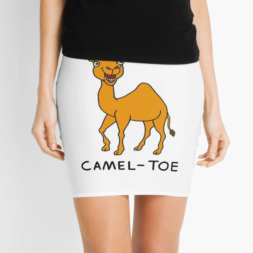 Let's Go Camel-Toe Mini Skirt for Sale by crunchapparelau