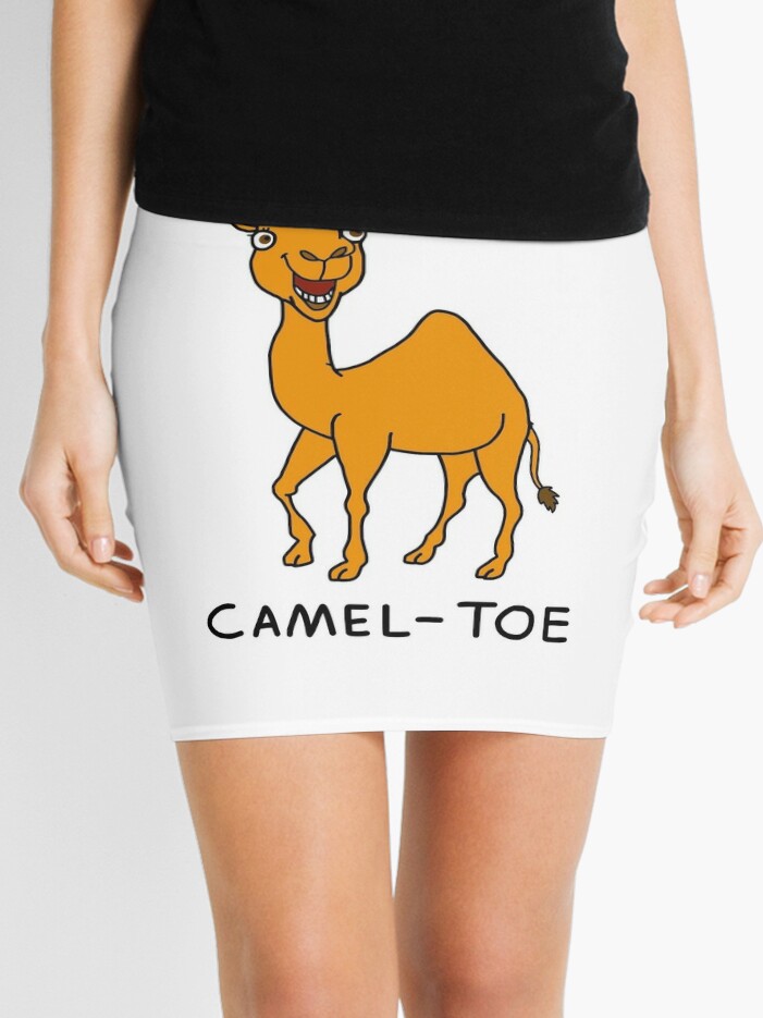 Let's Go Camel-Toe Mini Skirt for Sale by crunchapparelau