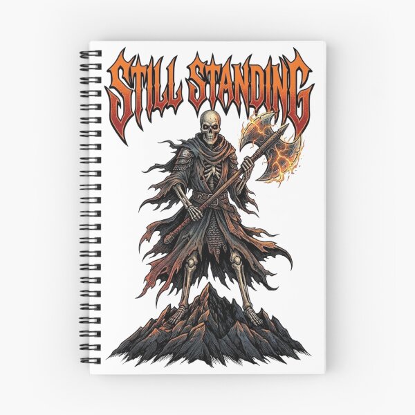 Item preview, Still Standing Skeleton Warrior – Dark Fantasy Art designed and sold by MAJCO-ART.