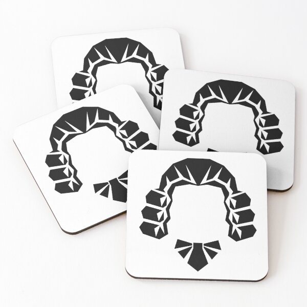 Item preview, Mozart Style Wig – Geometric Classical Music Art designed and sold by matybrak.