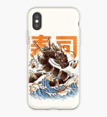 Vinilo o funda para iPhone Gran dragón de sushi