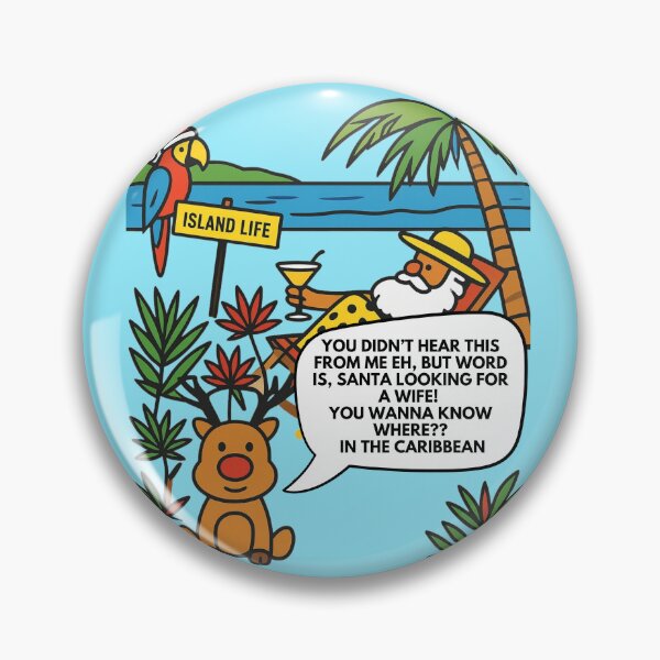 Item preview, Santa Looking for a Wife - Trini Parang Humor designed and sold by CaribbeanSoul868.