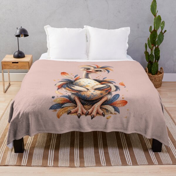 Item preview, Cute Ostrich with Egg designed and sold by PrintGo26.
