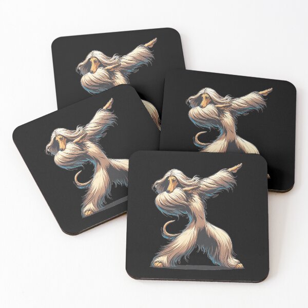 Item preview, Afghan Hound Puppy Sighthound Canine (2) designed and sold by DistortedDemon.