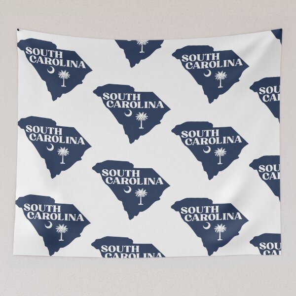Item preview, South Carolina Map | South Carolina State Outline | USA Map Art designed and sold by 22k Lab Studio.