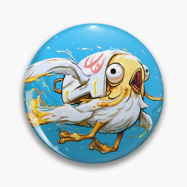 Item preview, Frantic White Bird Helmet Vortex Art designed and sold by Lunat1kk.